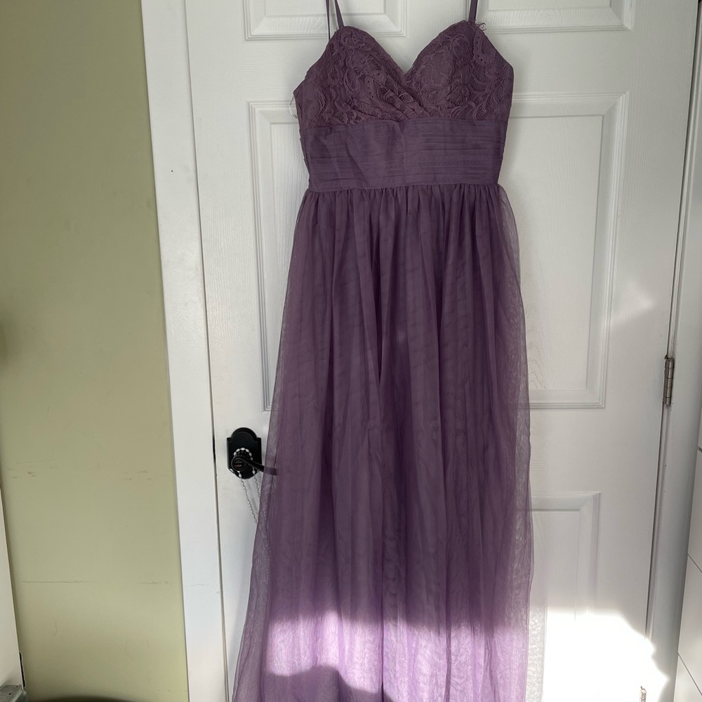 Purple tulle dress for any occasion